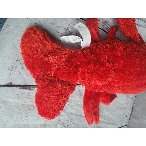Mary Meyer Flip Flops Lobster Plush Floppy Velvety Stuffed Animal 14in Realistc - Picture 6 of 9